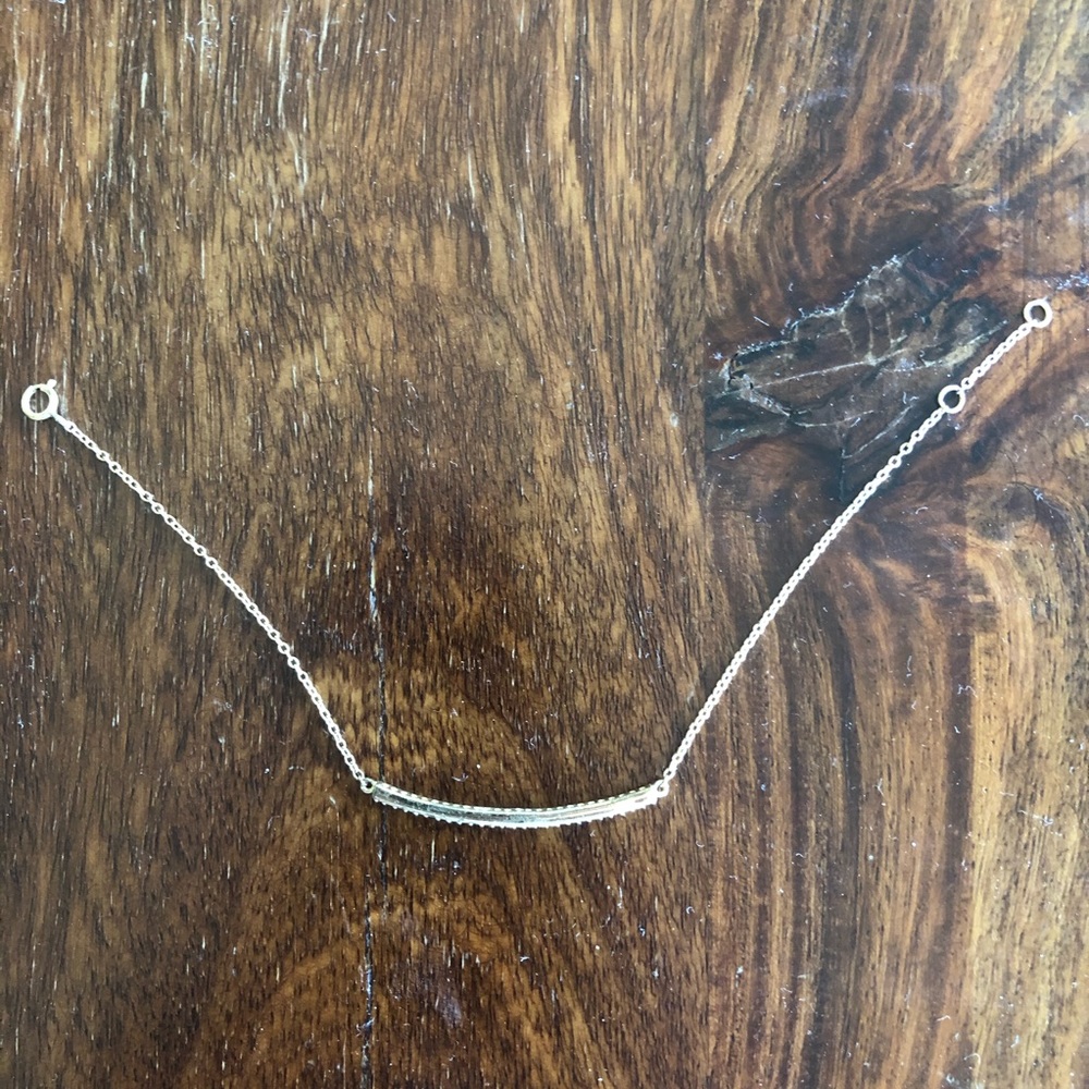Gold/crystal bracelet
